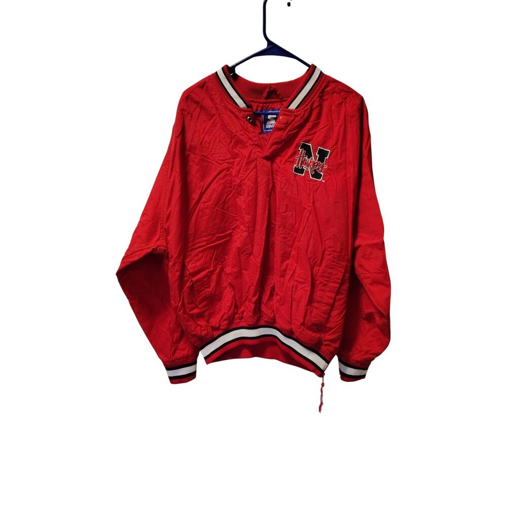 Vintage Starter Medium‎ Nebraska Cornhuskers NCAA Windbreaker